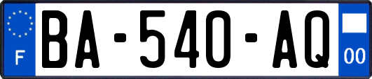 BA-540-AQ