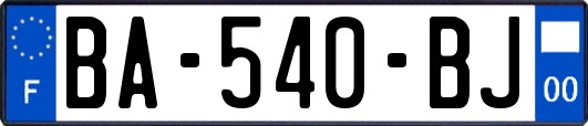 BA-540-BJ