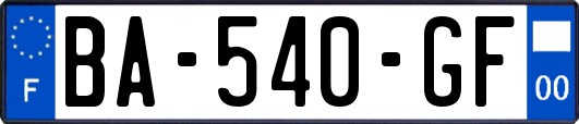 BA-540-GF