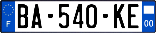 BA-540-KE