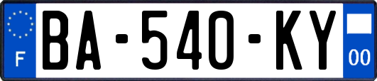 BA-540-KY