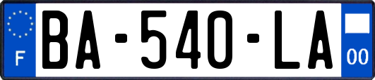 BA-540-LA