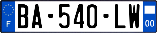 BA-540-LW
