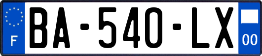 BA-540-LX