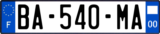 BA-540-MA