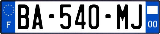 BA-540-MJ