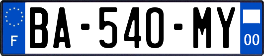 BA-540-MY