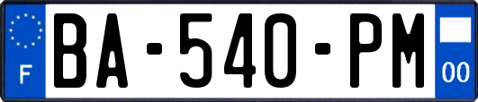 BA-540-PM
