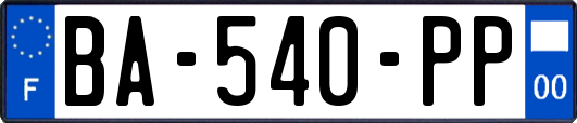 BA-540-PP