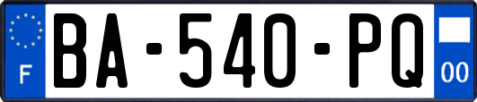 BA-540-PQ