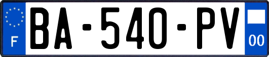 BA-540-PV