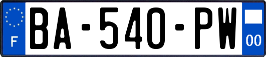 BA-540-PW