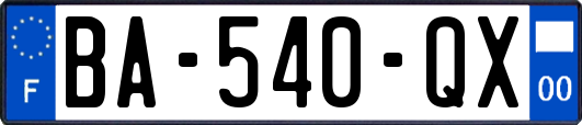 BA-540-QX