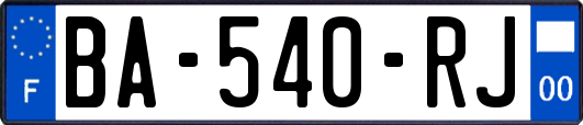 BA-540-RJ