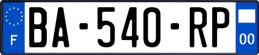 BA-540-RP