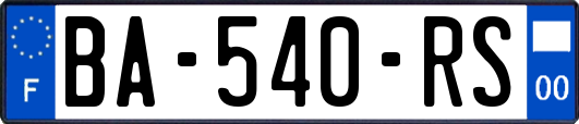BA-540-RS