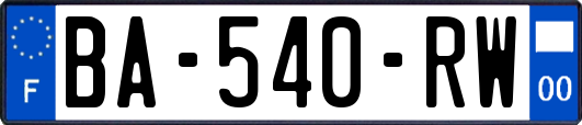 BA-540-RW