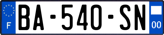 BA-540-SN