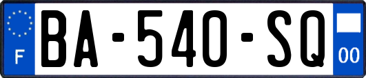 BA-540-SQ