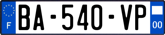 BA-540-VP