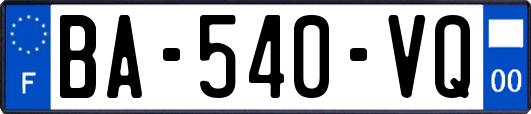 BA-540-VQ