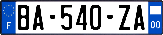 BA-540-ZA