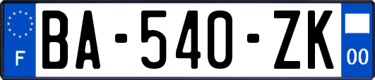 BA-540-ZK