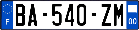 BA-540-ZM