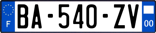 BA-540-ZV