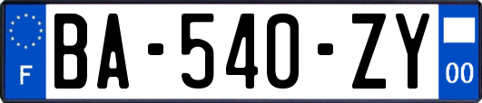 BA-540-ZY