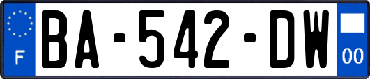 BA-542-DW