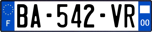 BA-542-VR