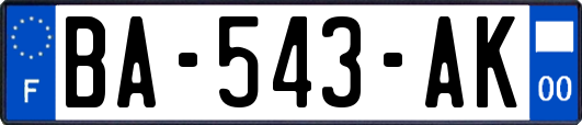 BA-543-AK