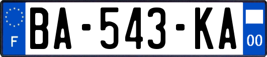 BA-543-KA