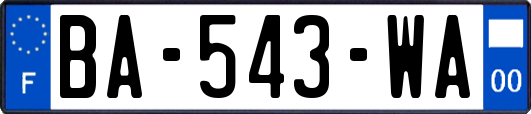 BA-543-WA