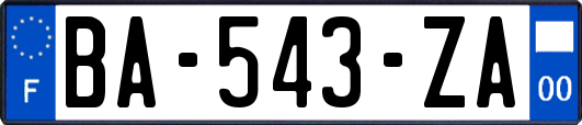 BA-543-ZA