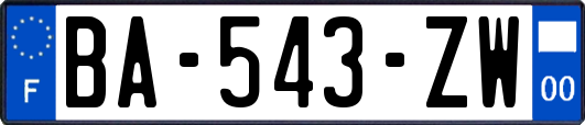 BA-543-ZW