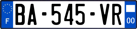 BA-545-VR