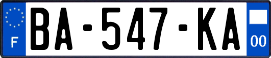 BA-547-KA