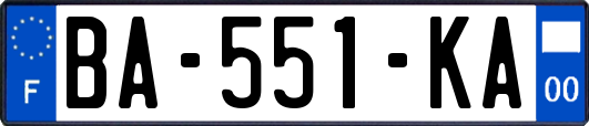 BA-551-KA