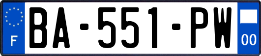 BA-551-PW