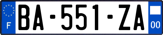 BA-551-ZA