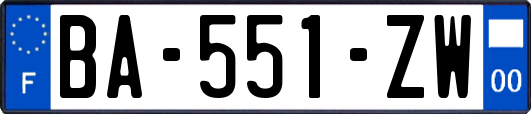 BA-551-ZW