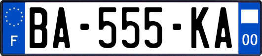 BA-555-KA
