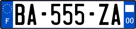 BA-555-ZA