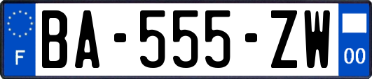 BA-555-ZW