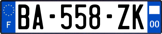 BA-558-ZK