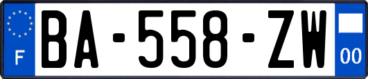 BA-558-ZW