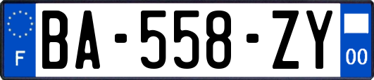 BA-558-ZY