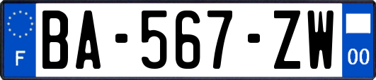 BA-567-ZW